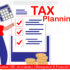 Business professionals discussing tax documents and charts, implementing strategic tax planning for financial success and reduced liabilities